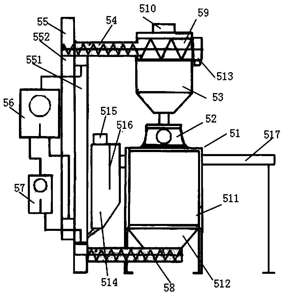 High-efficiency full-automatic bearing ring production line and production method thereof