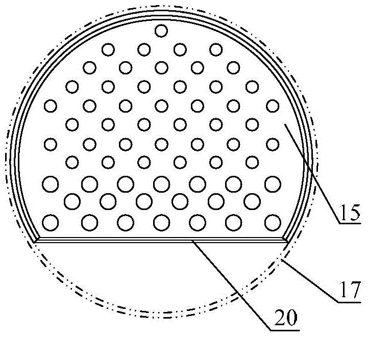 Carbon dioxide flooding well head oil collection tank