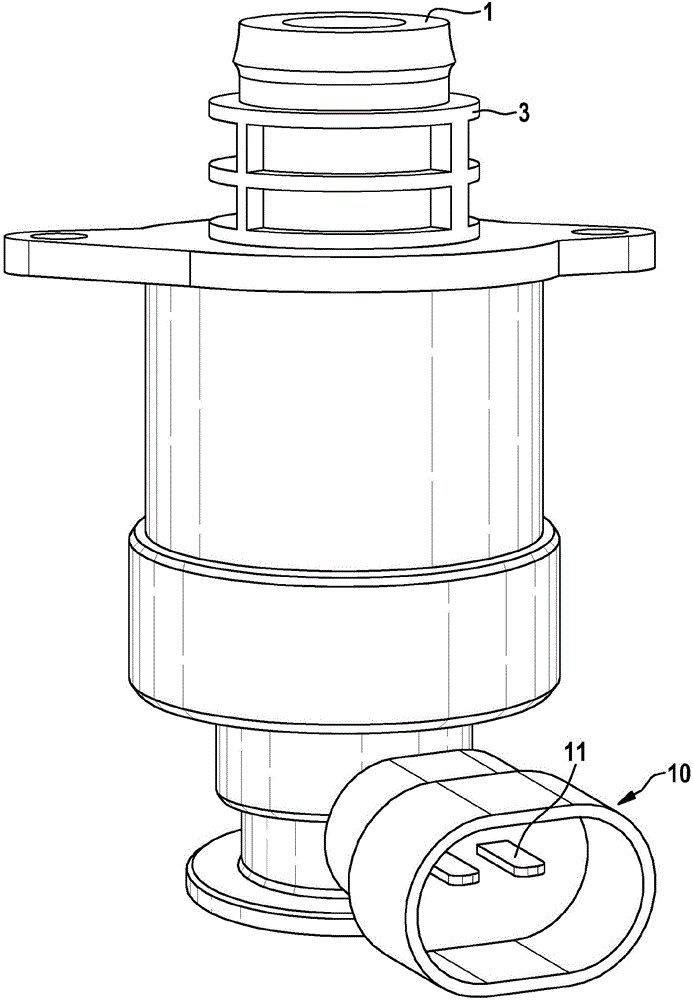 Electromagnetically actuable proportional flow valve, and method for operating an electromagnetically actuable proportional flow valve