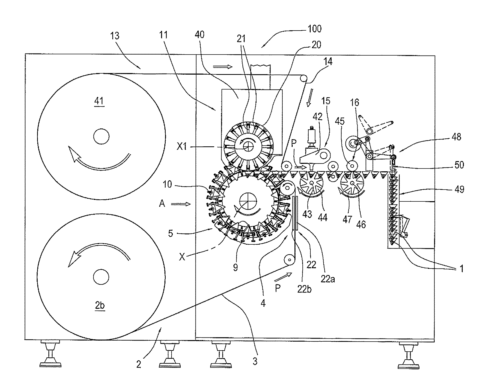 Machine for making filter bags for infusion products