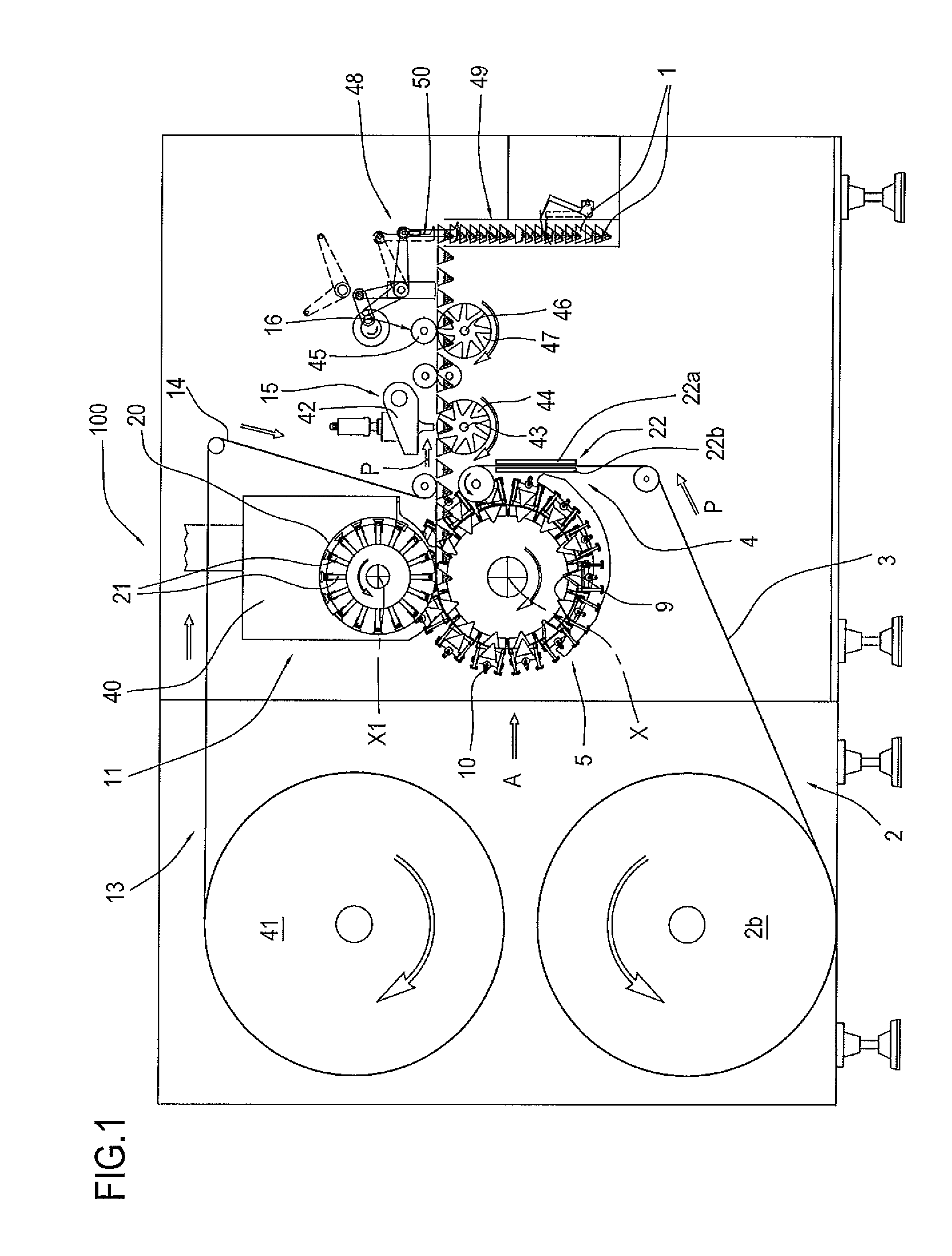 Machine for making filter bags for infusion products