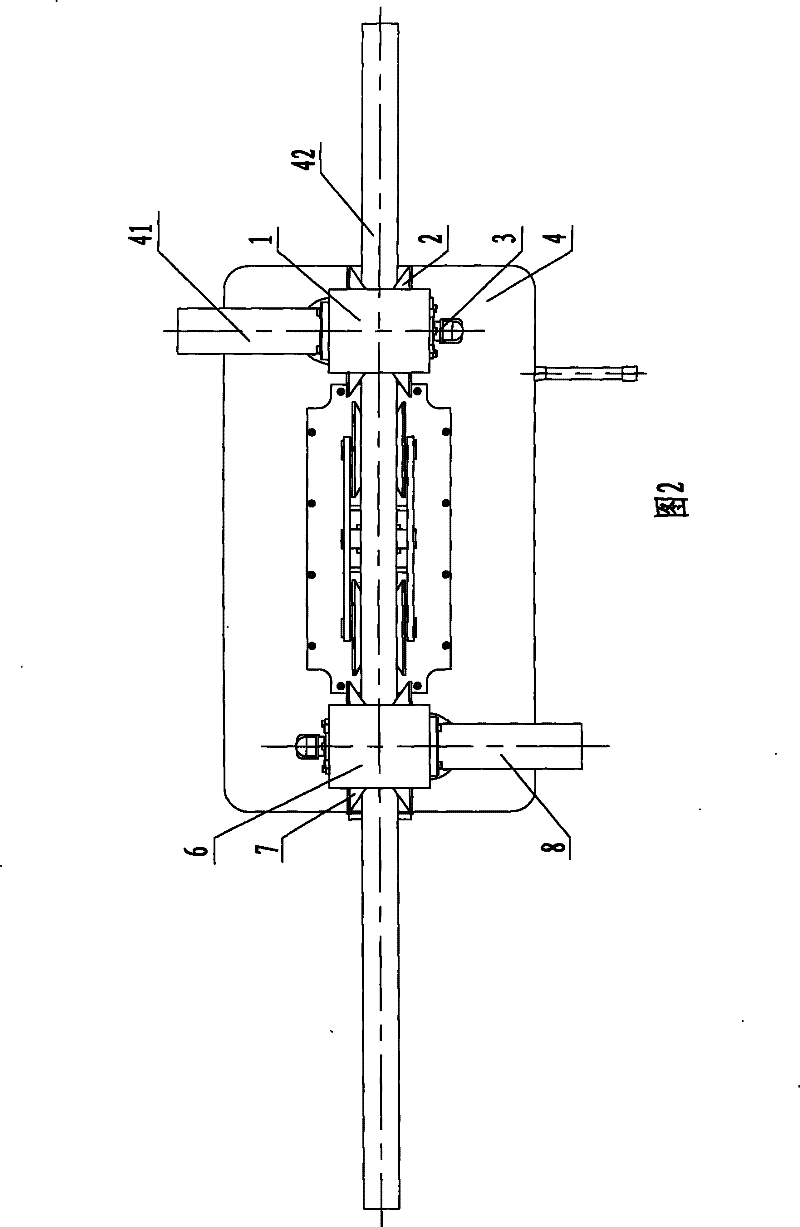 An inspection robot mechanism with lifting and clamping function