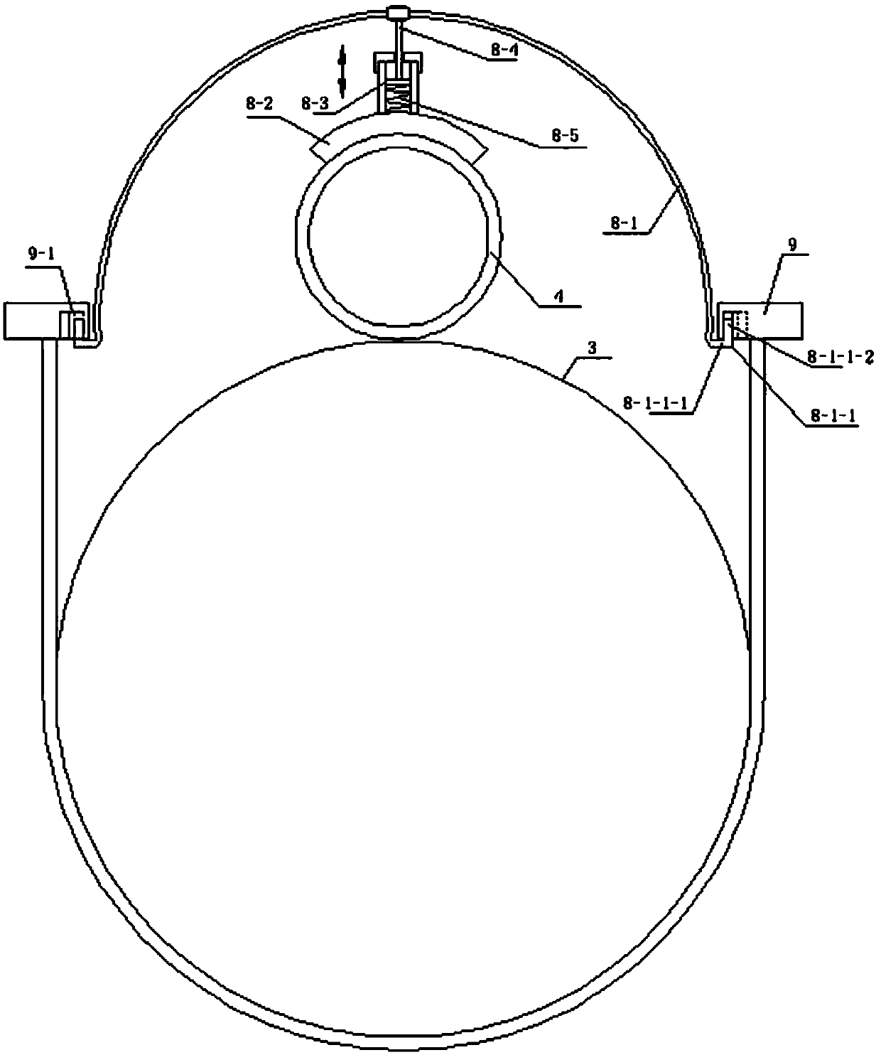 Lampblack filtering system based on automatic cooking robot and lampblack filtering method