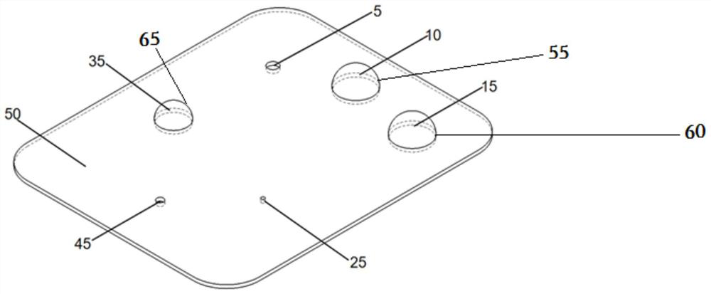 Integrated nucleic acid detection chip and method based on CRISPR technology