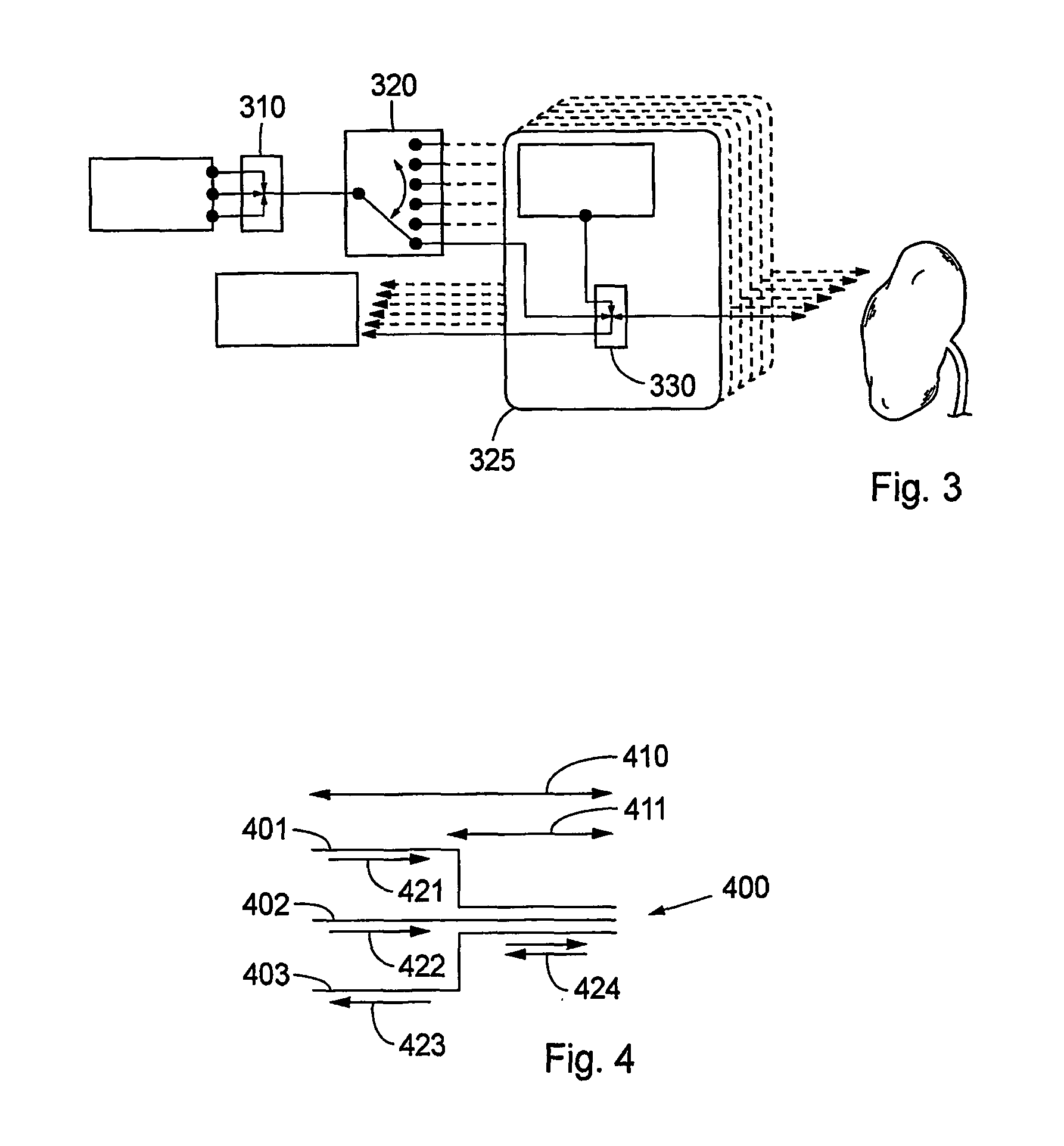 System and method for therapy and diagnosis comprising optical components for distribution of radiation