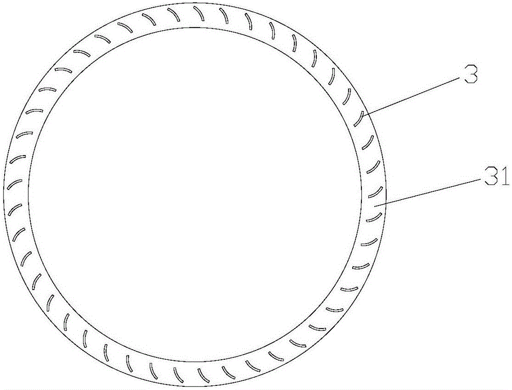 Production method of mortised and riveted impeller