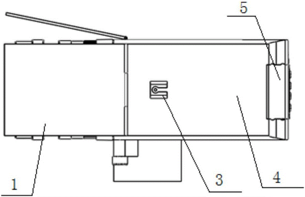 Multi-function split type full frame industrial camera having three anti-dazzling screens and double hot shoe adapters