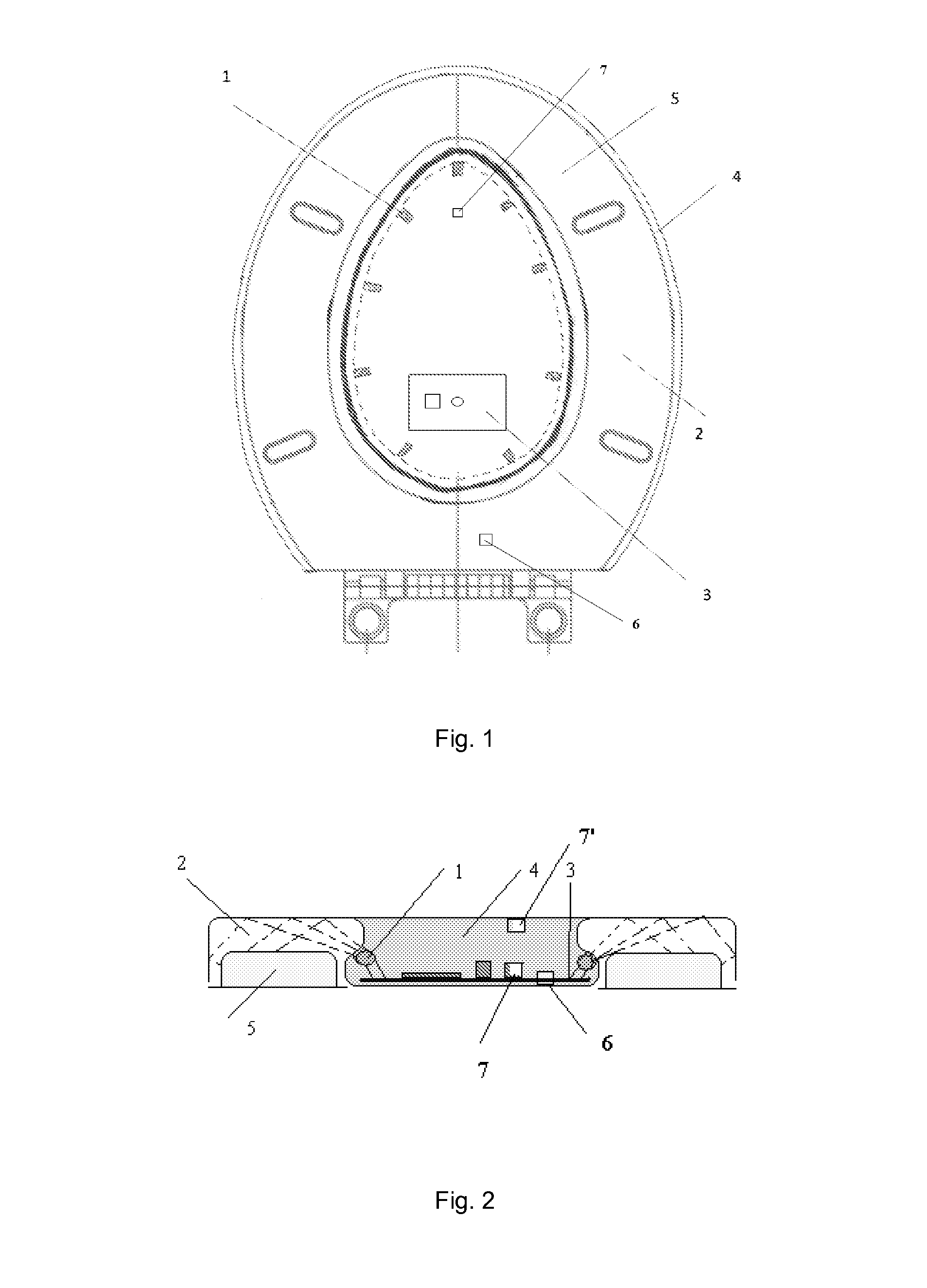 The sanitization mechanism of the toilet seat