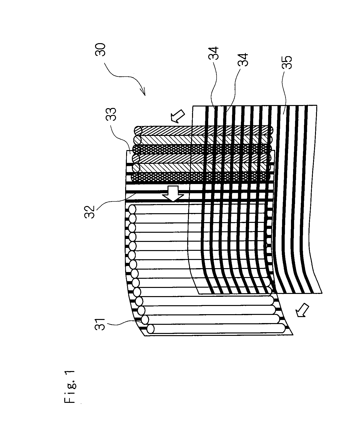 Plasma tube array-type display device