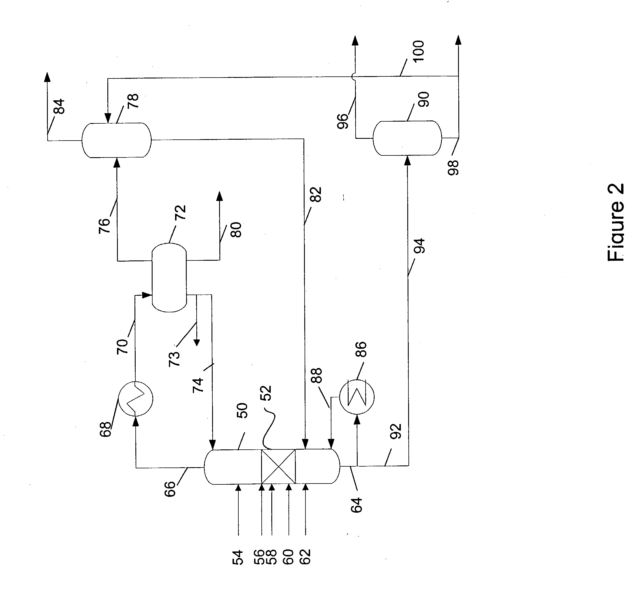 Manufacture of xylenes by reactive distillation of reformate