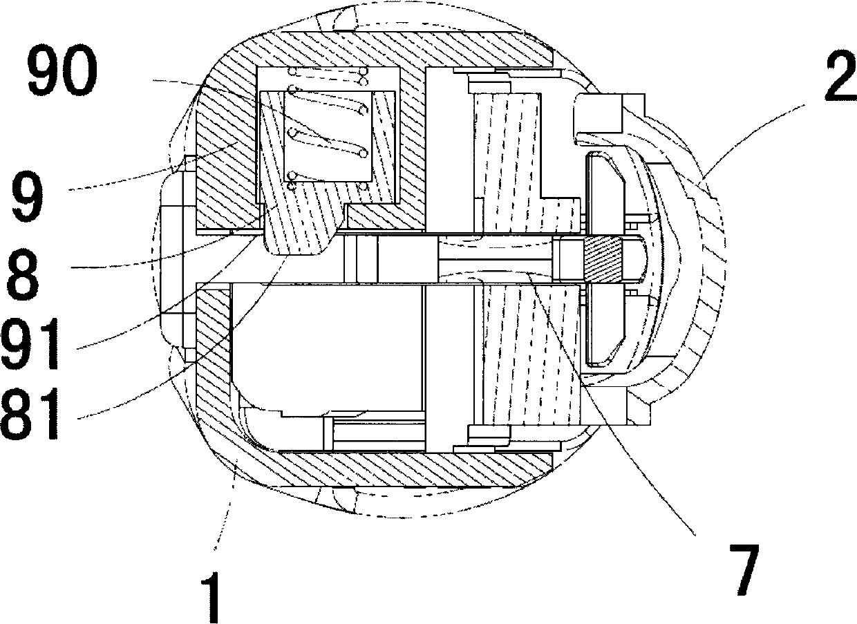 Linear type suturing and excising device