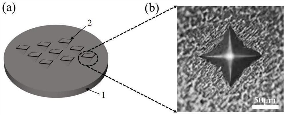 Preparation method and application of metal current collector with micro-pit array