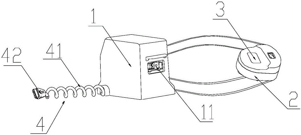 Lock device and series connection type public facility renting system comprising lock device