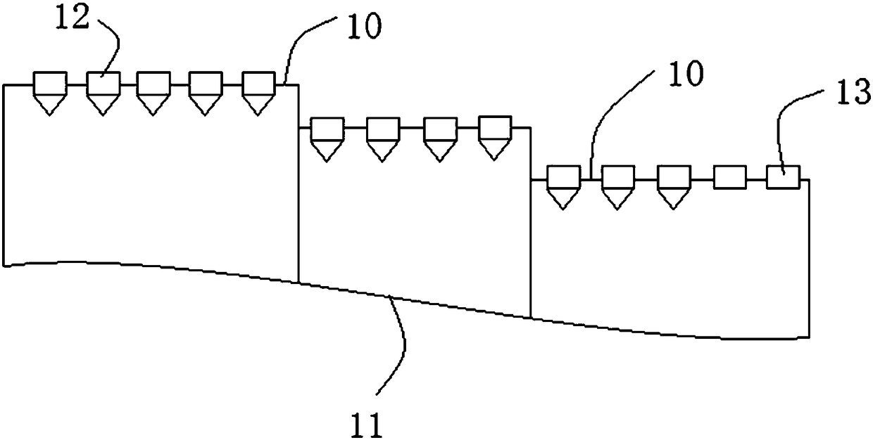 Water treatment alga tank, water treatment system and water treatment method