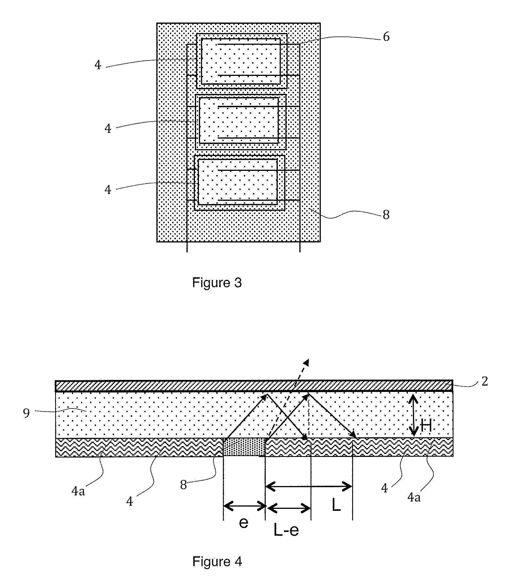 Photovoltaic module comprising a localised spectral conversion element and production process