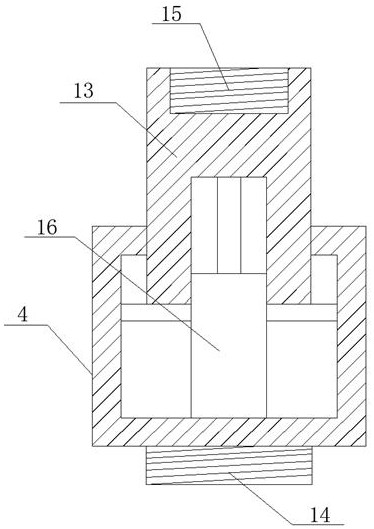 Rapid sterilization device of vegetable vacuum packaging equipment