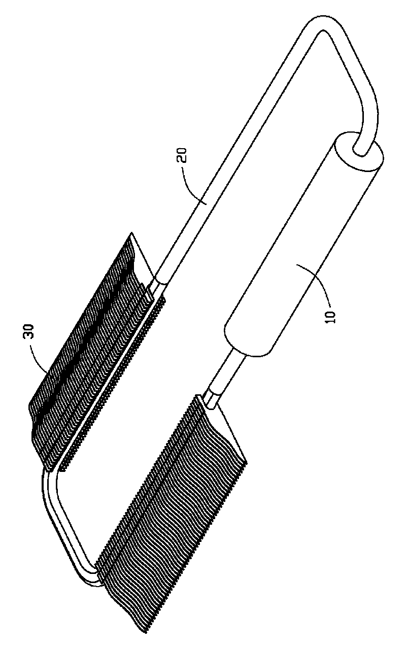 Evaporator and loop type heat pipe applying same