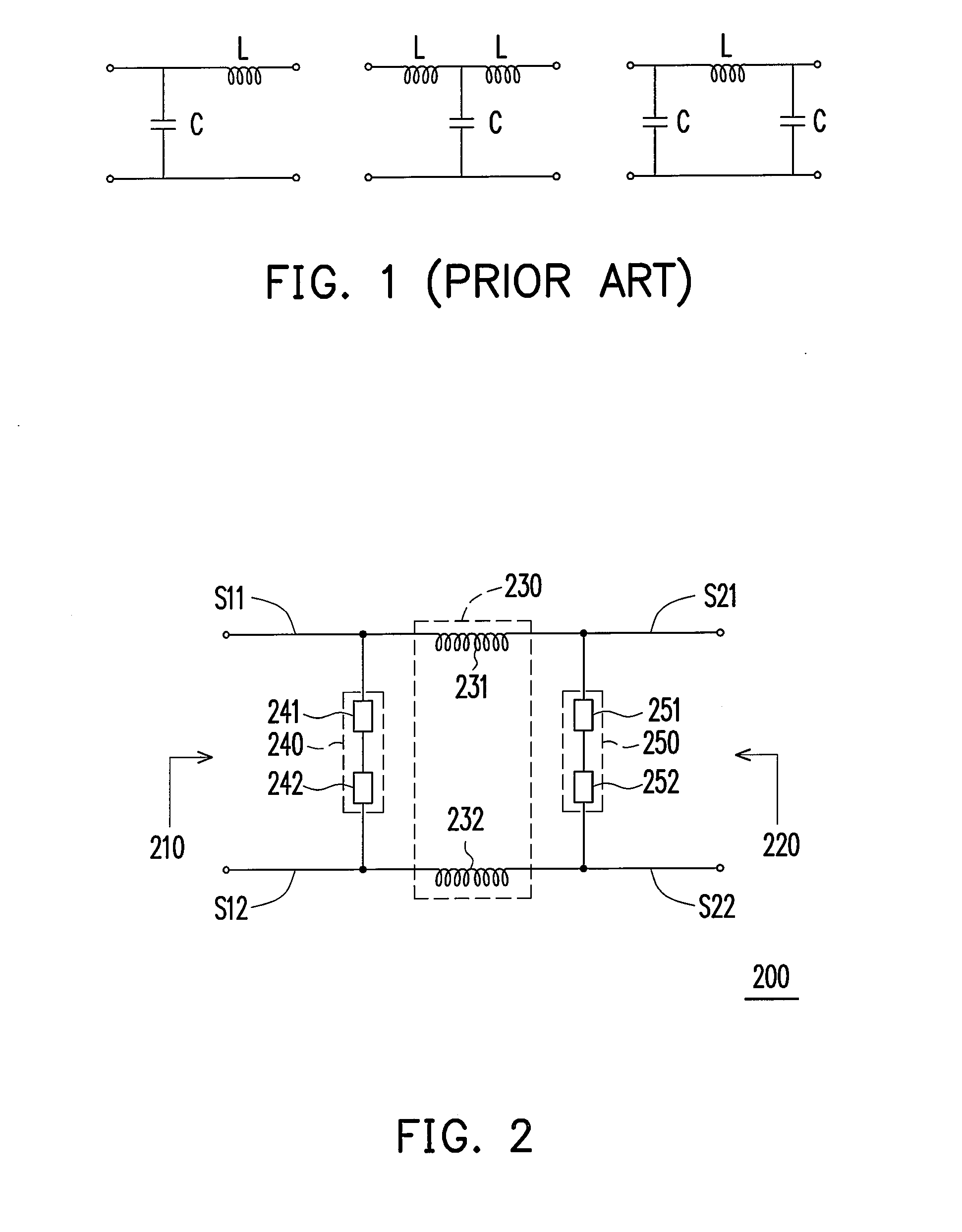 Filter circuit for reducing EMI of differential signal