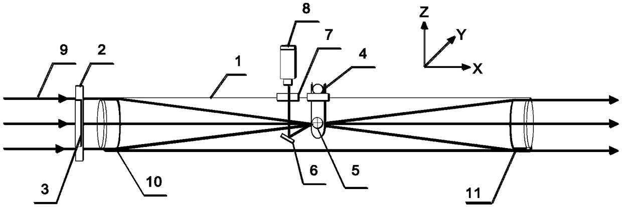 A Method of Using Diffraction Patterns to Calibrate Pinhole Positions in Spatial Filters