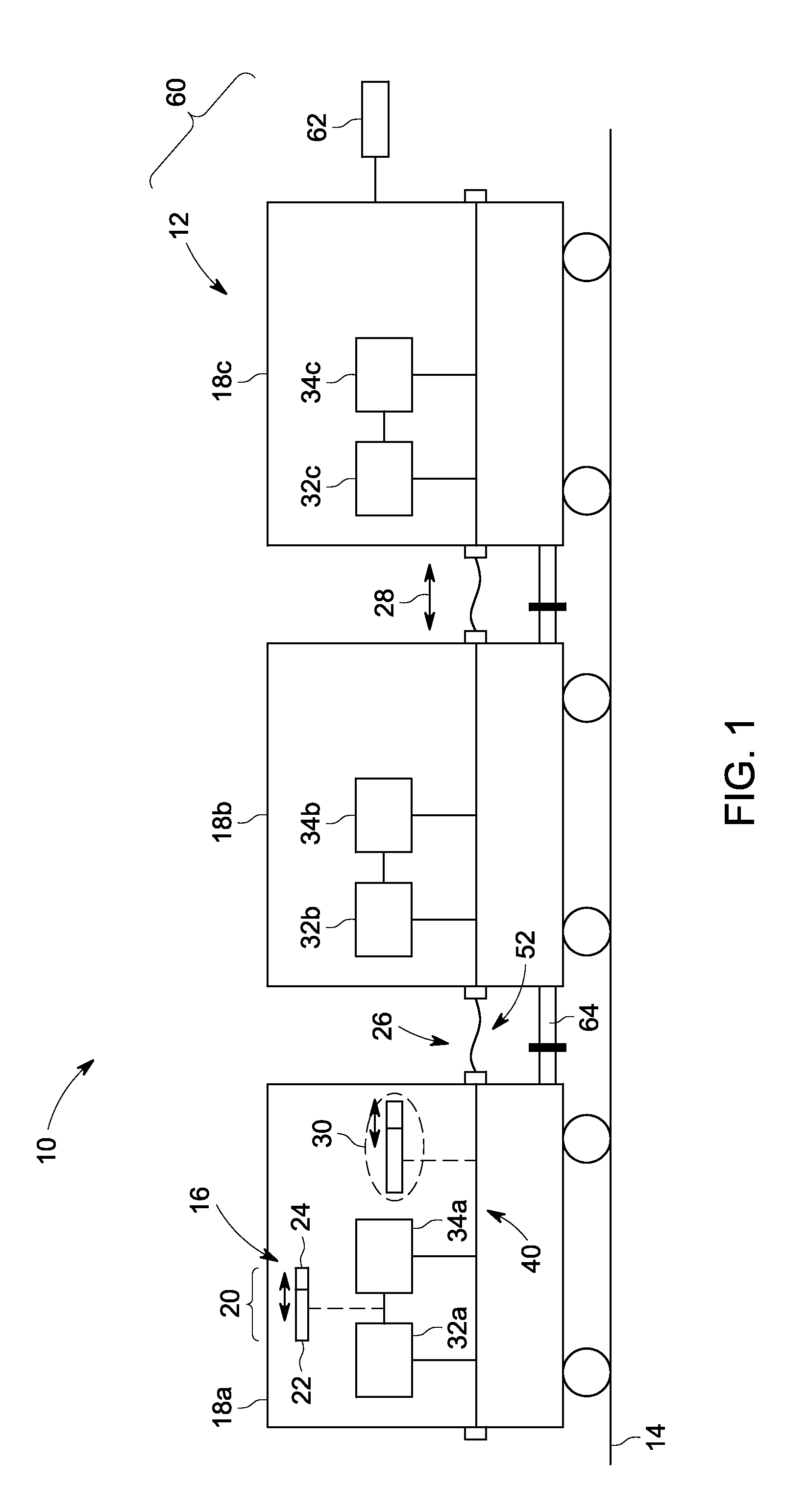 System and method for communicating data in a train having one or more locomotive consists