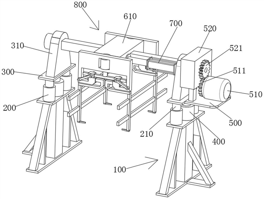 A device for filling calcium carbonate powder