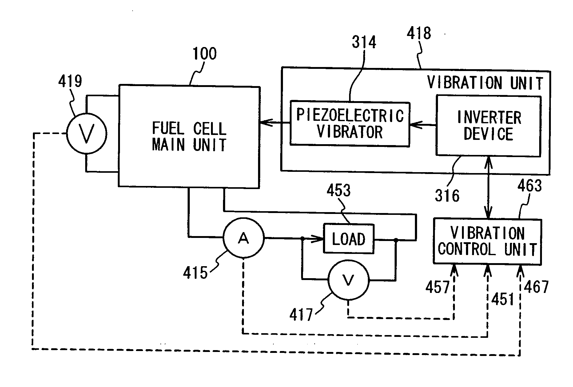 Method for operating fuel cell, fuel cell, and mobile device and mobile phone using same