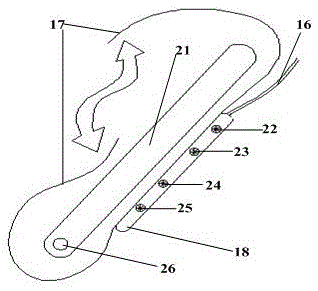 Interactive type voice-controlled display device capable of being mounted on automobile sun shield