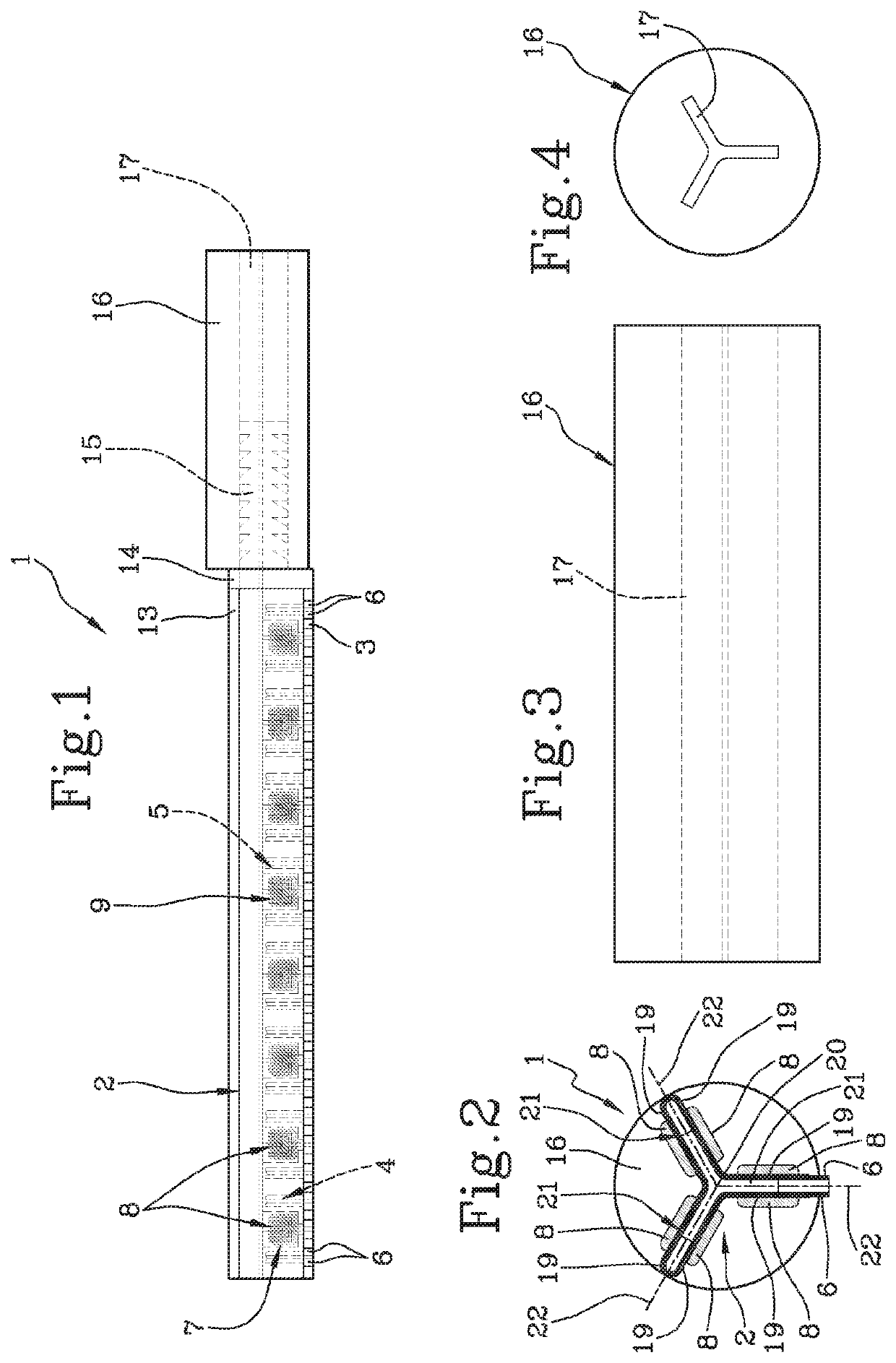 Electric cartridge for electronic cigarette and electronic cigarette