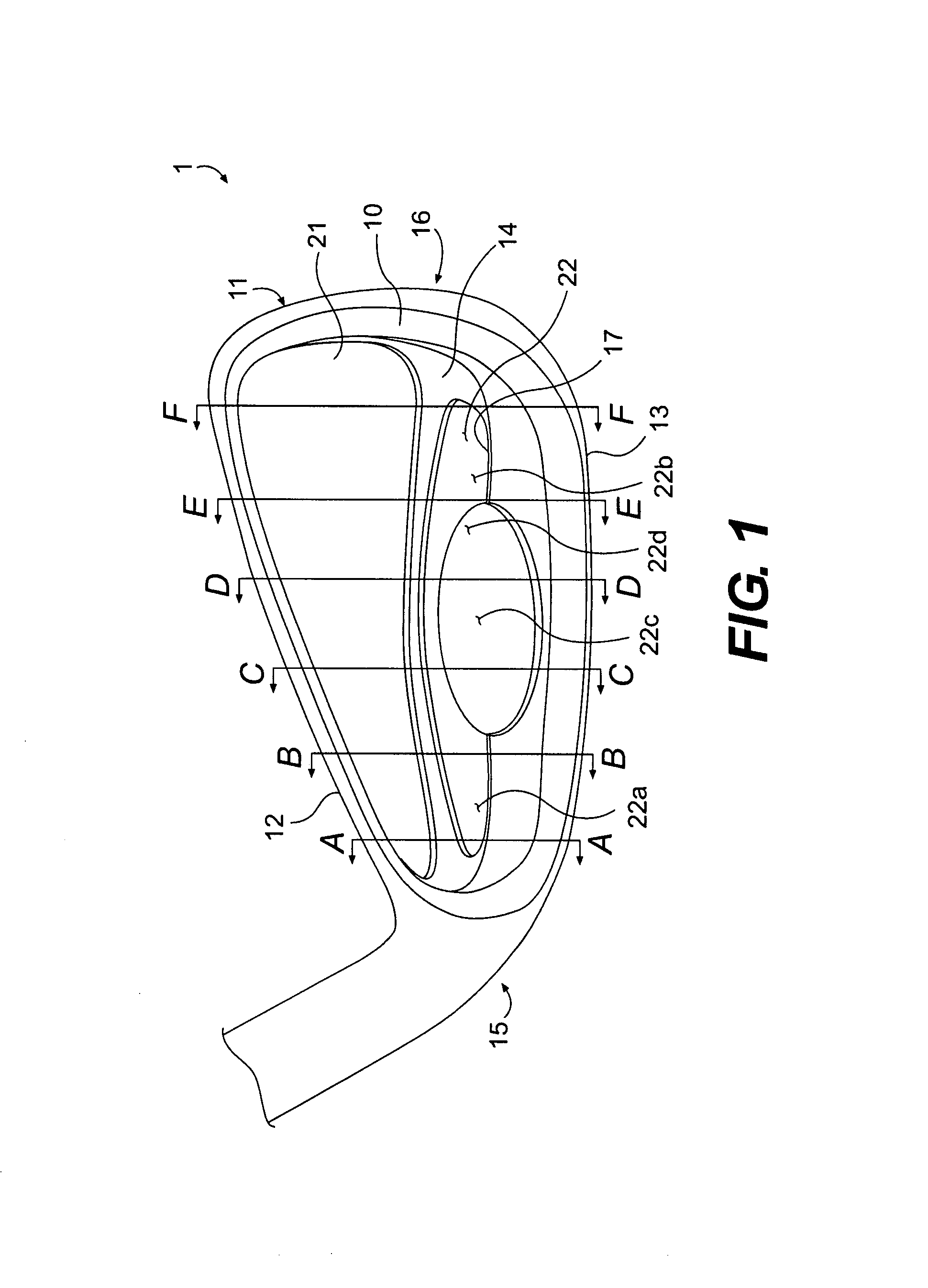 Golf club head with undercut