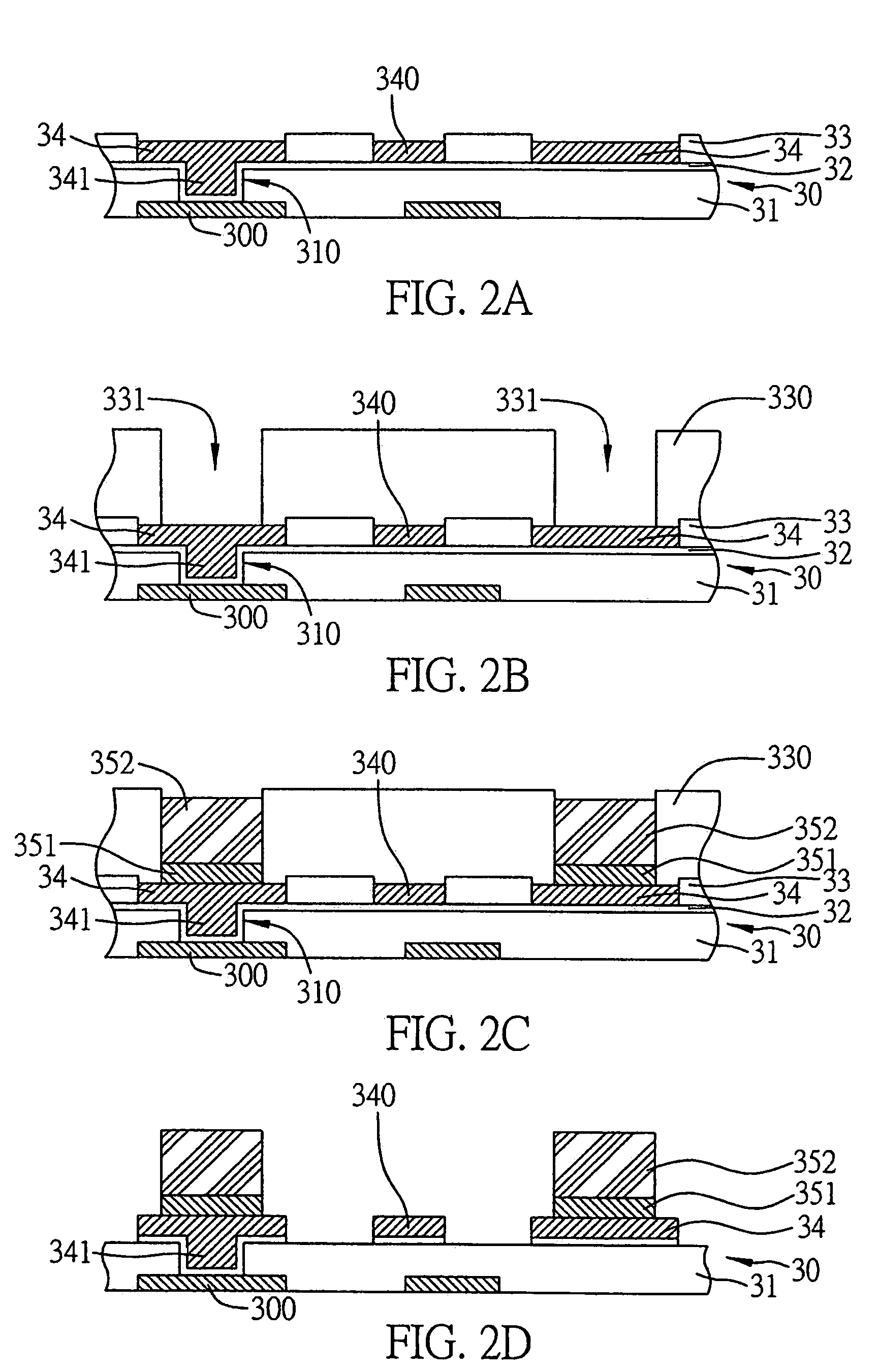 Method for fabricating electrical connection structure of circuit board