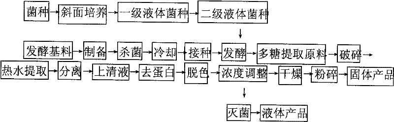 A method and special medium for preparing schizophyllan