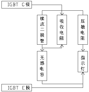 A kind of igbt overcurrent protection circuit and method thereof