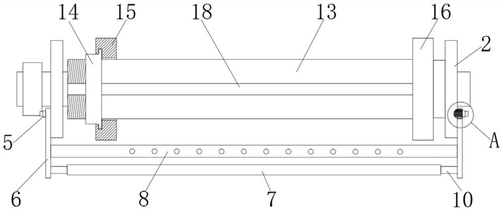 A winding device for a printing machine