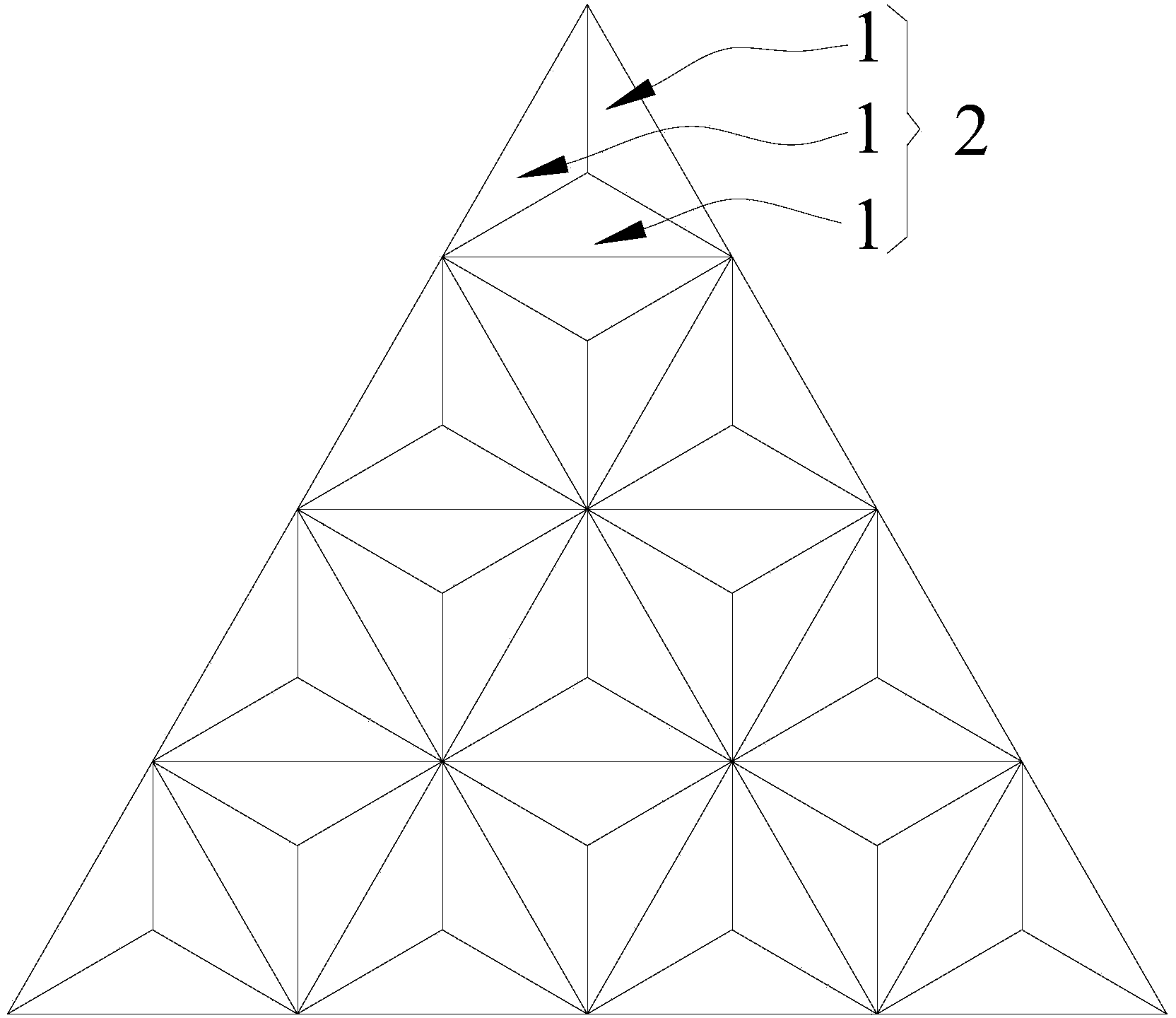 Three-dimensional type solar photovoltaic assembly