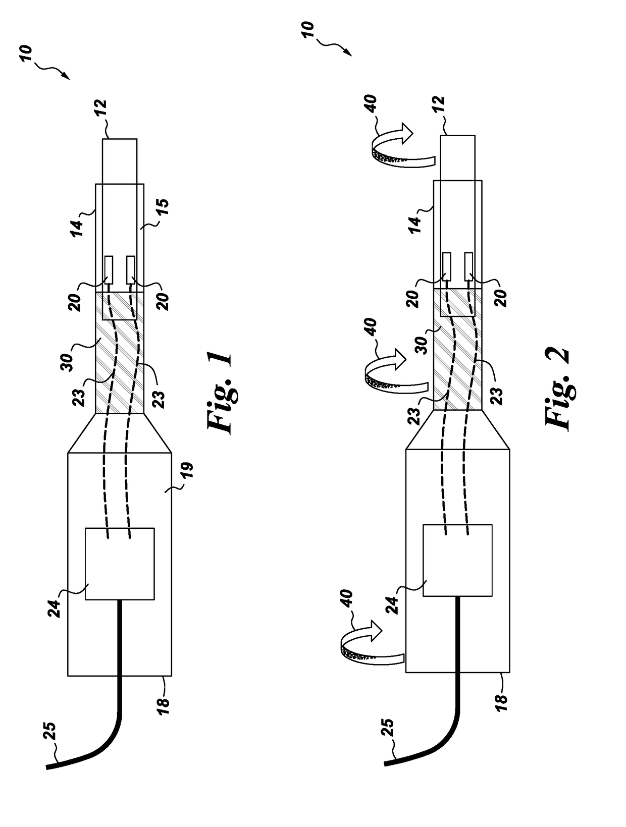 Flow angle probe