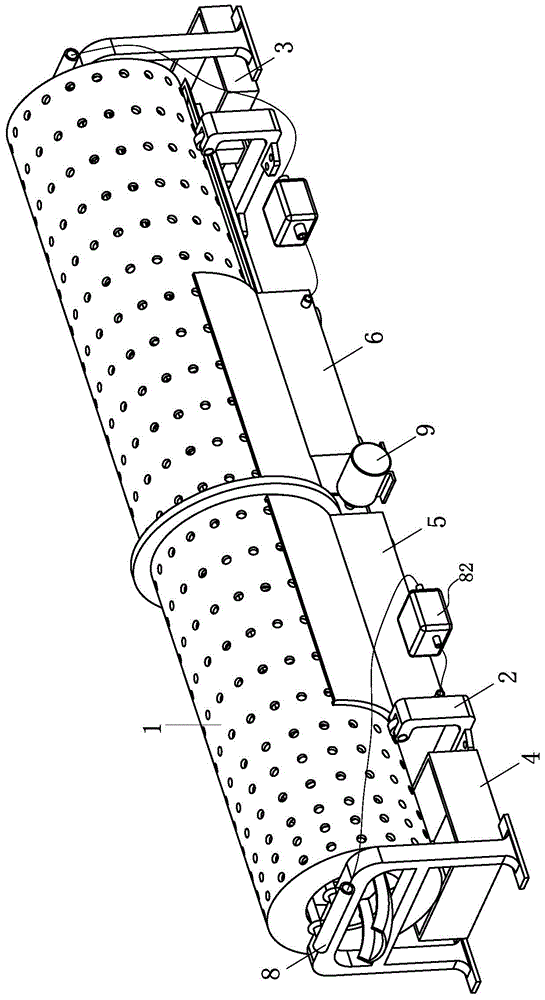 Bearing cleaning and drying equipment