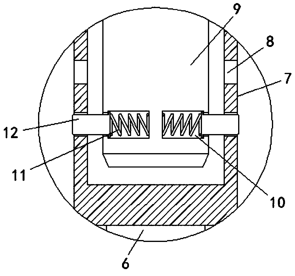 Positioning device for CT image