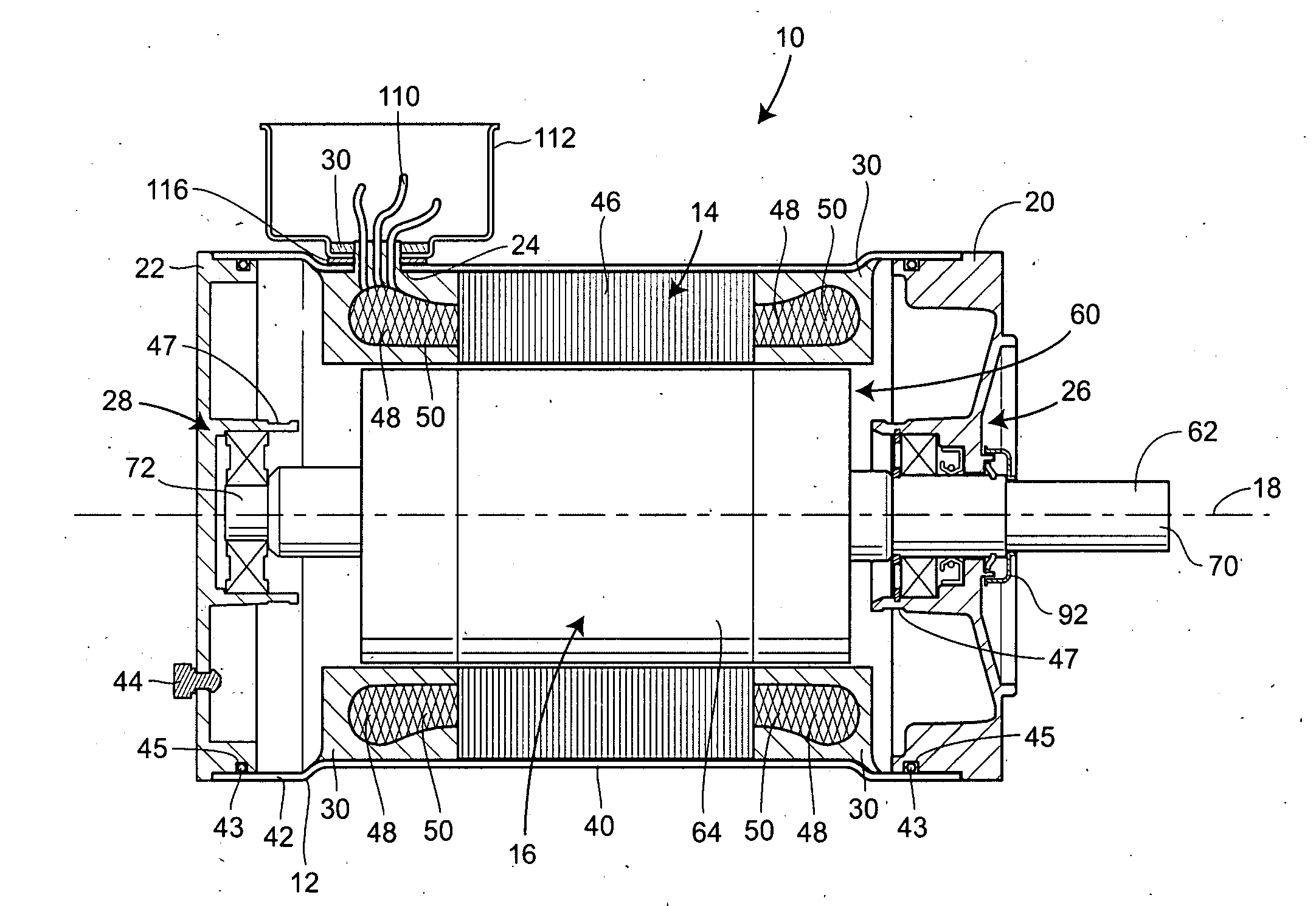 Electric motors for washdown, food processing, and chemical applications