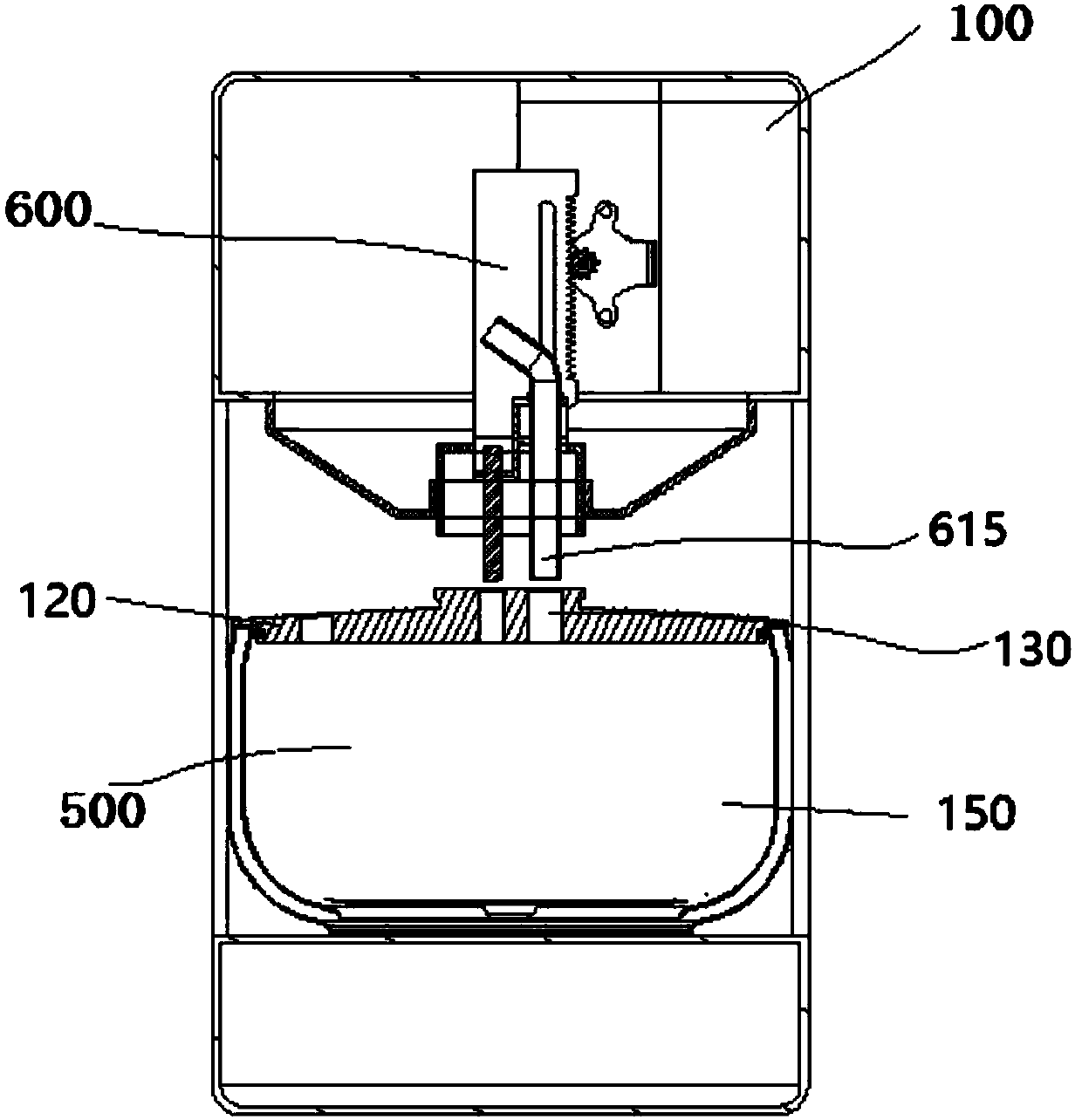 Frame type steam rice cooker