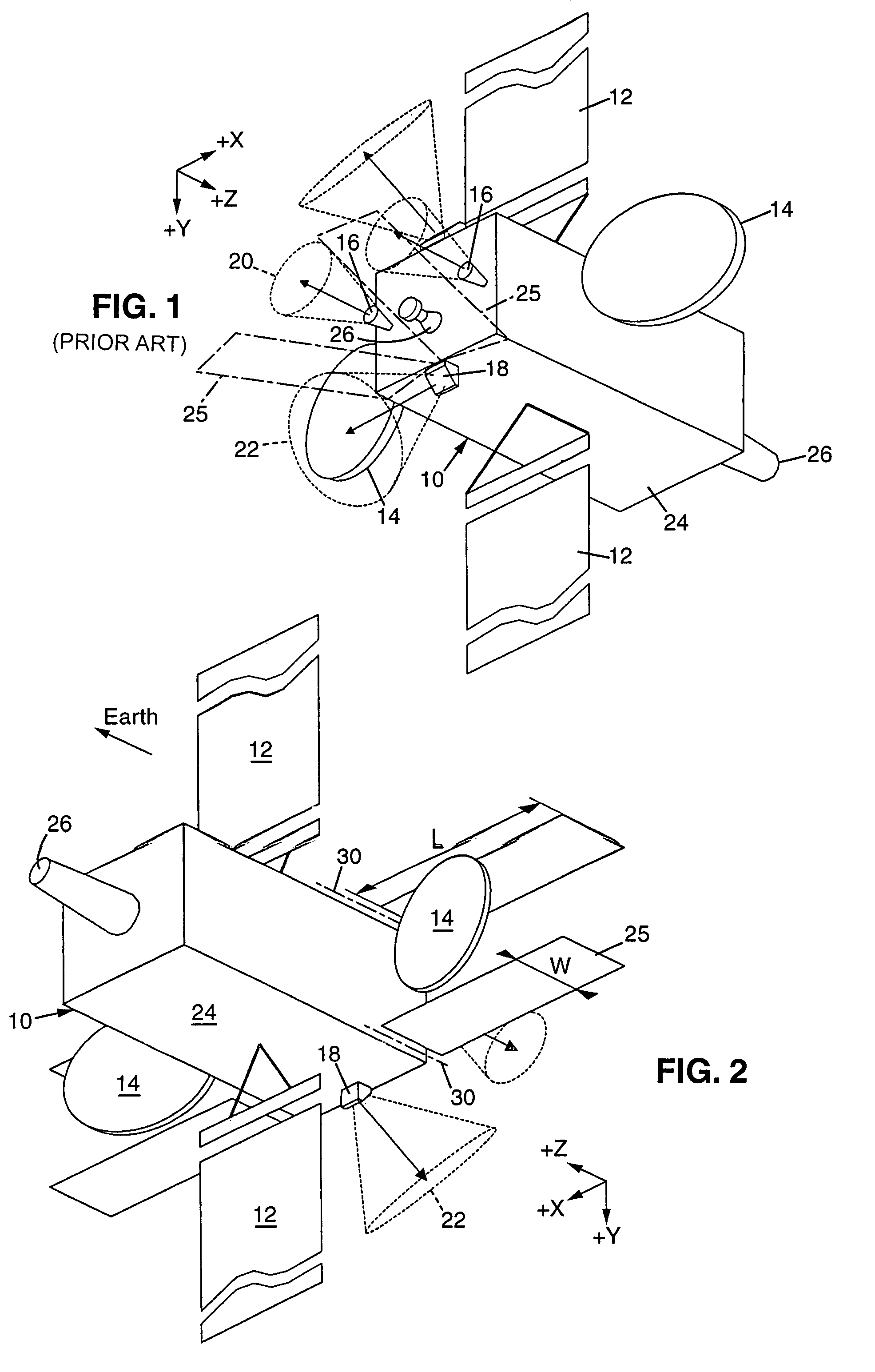 Spacecraft with extensible radiators