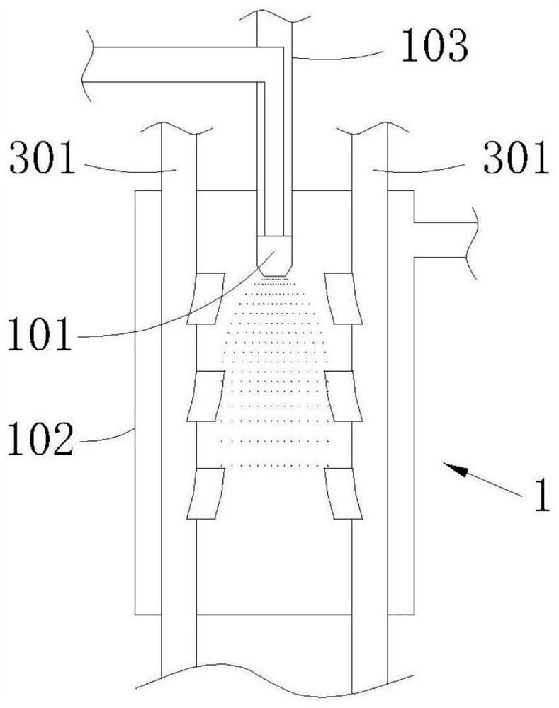 Adjusting-type spray gasifier group