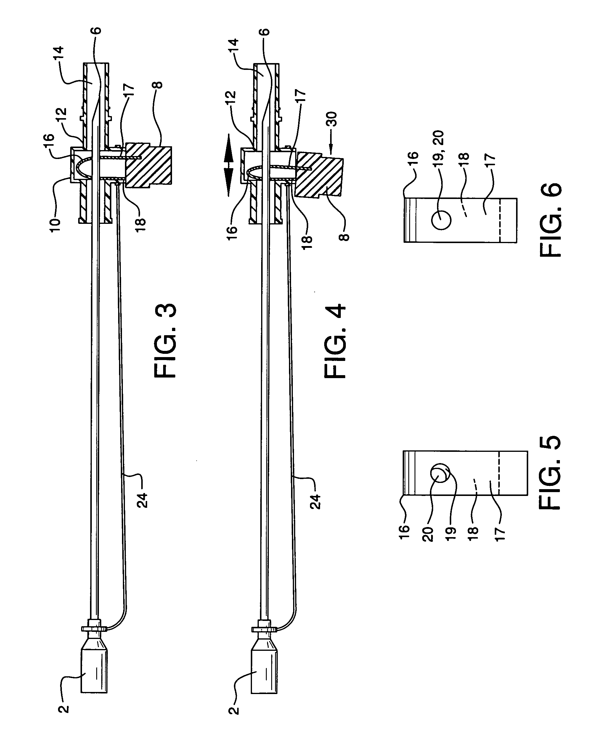 Protective cover for arterial needle