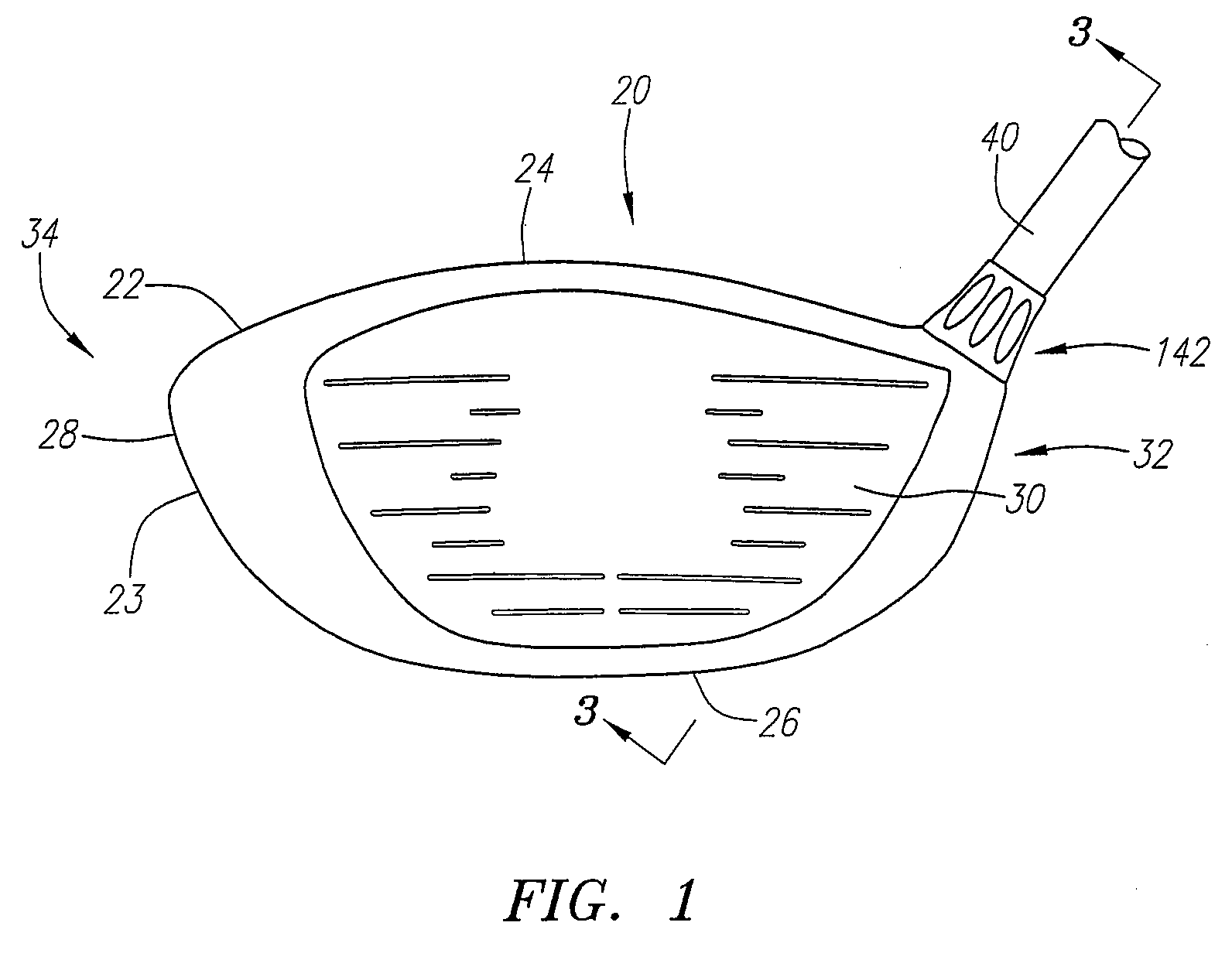 Golf club with interchangeable head-shaft connection