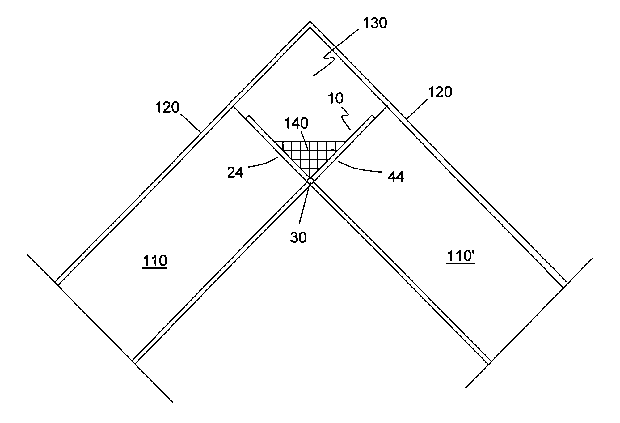 Method of creating a roof venting space