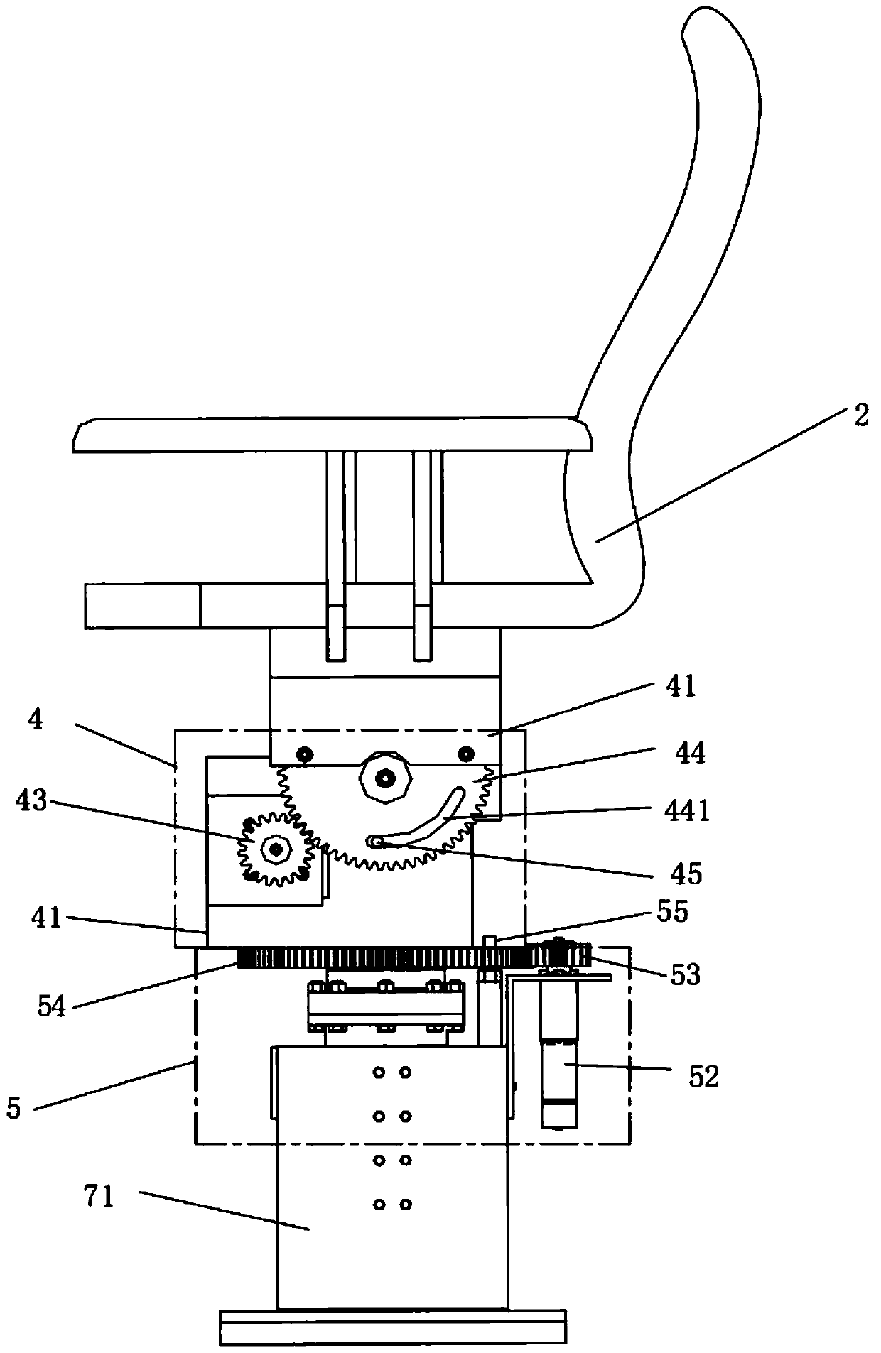 A rehabilitation robot with waist and lower limb training function