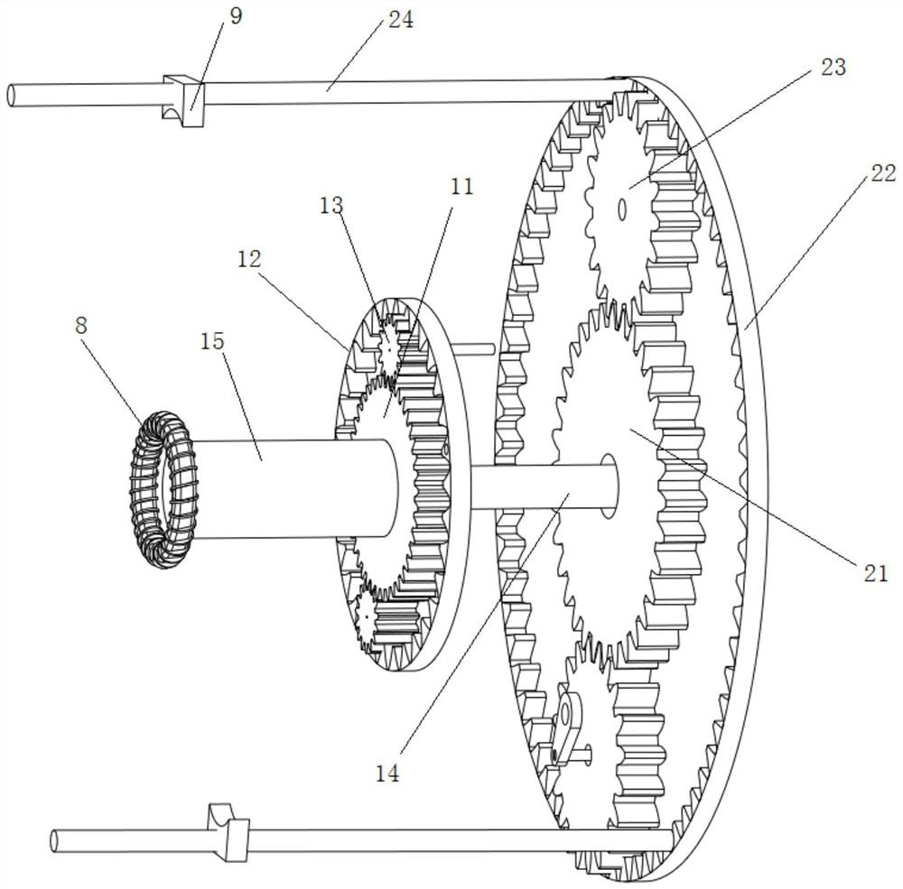 Variable air pressure braking energy recovery device and method