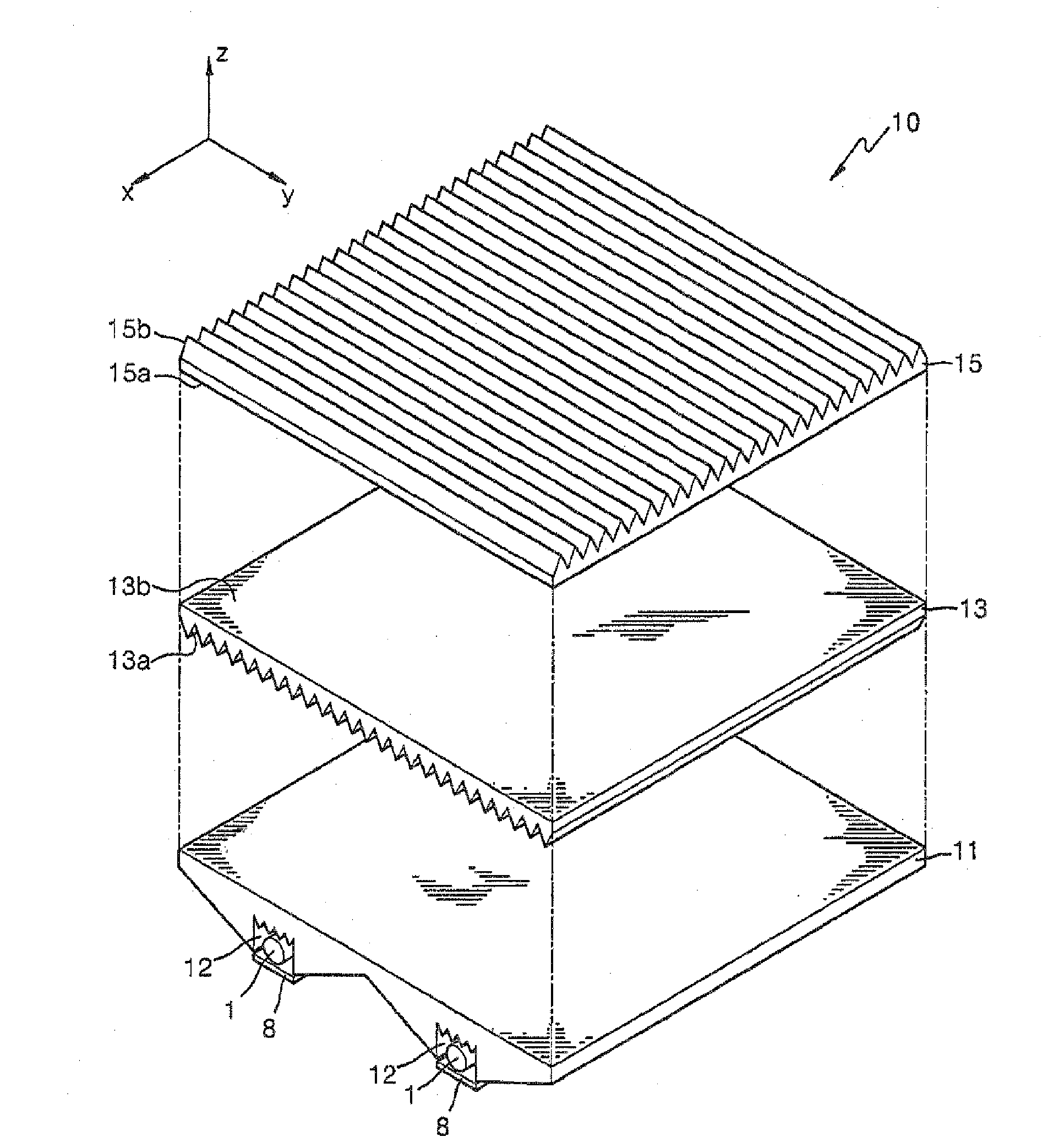 Light guide unit and backlight unit and display device using the light guide unit