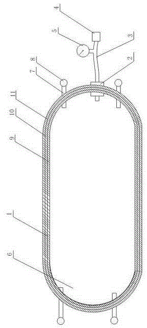 Plug device with rib for oil conveying pipe