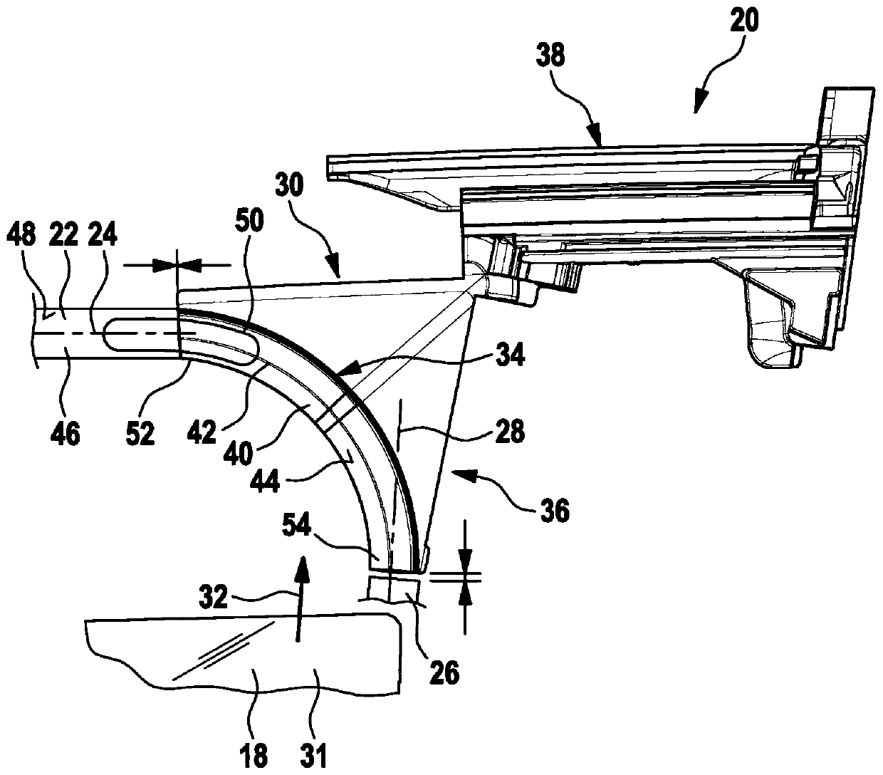 Sealing arrangement for a motor vehicle window, composite seal, and method for producing composite seal