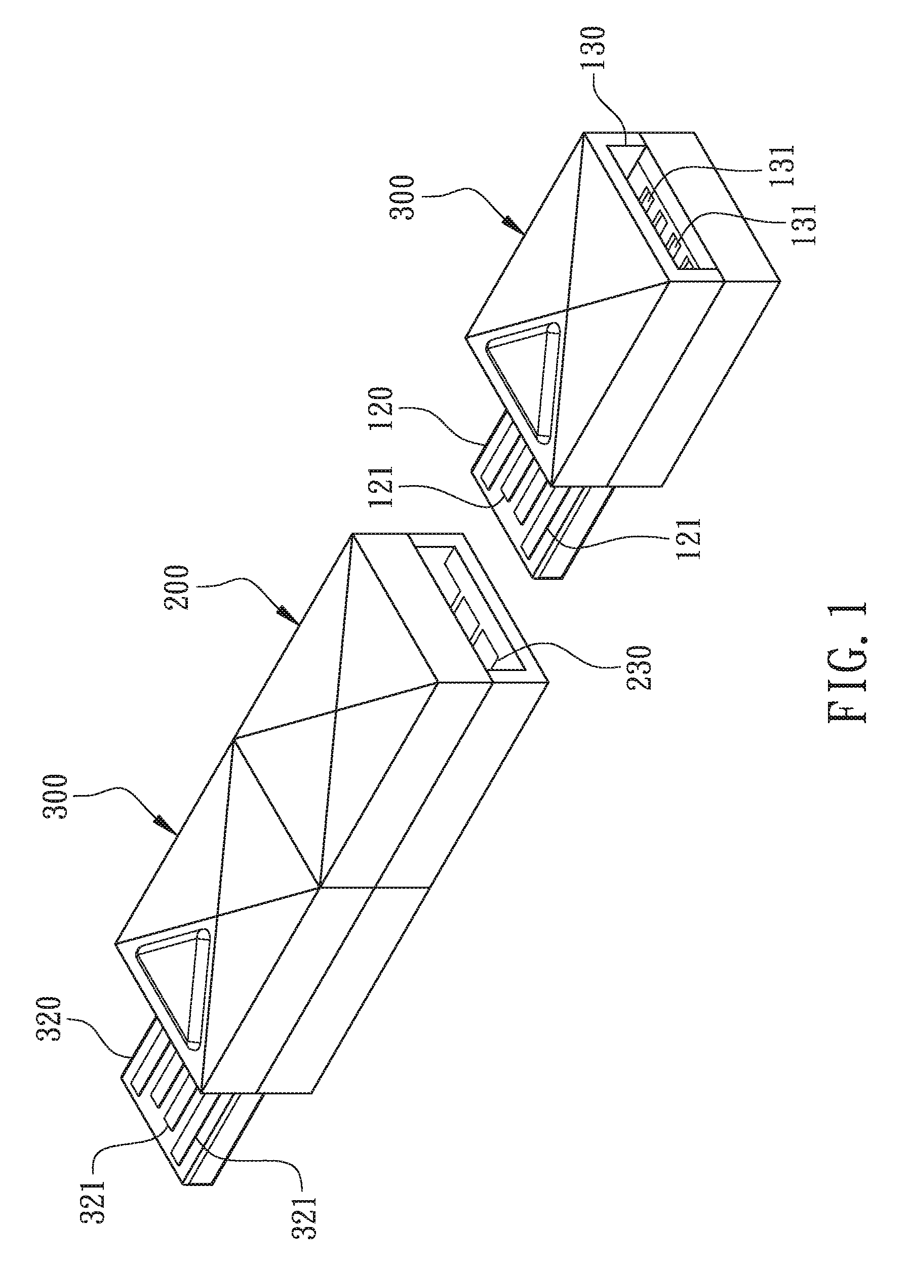 Method for employing USB record carriers and a related module